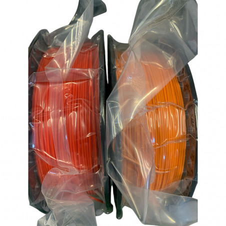2 Bobinas Filamento ASA 1.75mm 1kg ROJO NARANJA - AzureFilm PACKS 19280318 AzureFilm