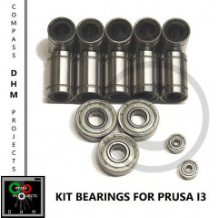 10 lm8uu - 3 608zz - 2 623zz - Prusa i3 bearing kit - reprap - 3D printer Impresión 3d 18010402 DHM