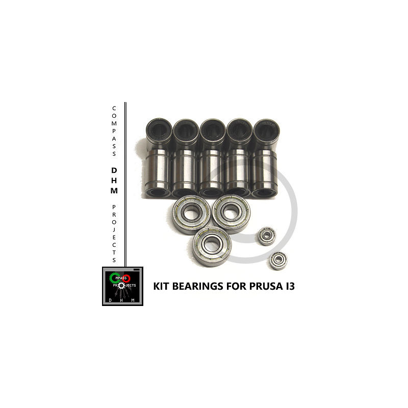10 lm8uu - 3 608zz - 2 623zz - kit de roulements Prusa i3 - reprap - imprimante 3D Impression en 3D 18010402 DHM