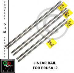Prusa i2 varillas de tierra lisas y endurecidas - varillas de carril lineal 8 mm - Reprap - 3D Impresión 3d 18011004 DHM