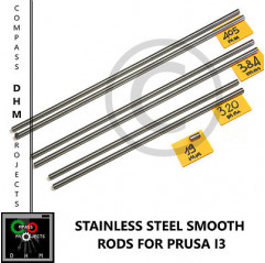 Prusa i3 Edelstahl glatte Führungen 8 mm Edelstahlstangen Reprap 3D-Drucker 3d Drucken 18011002 DHM