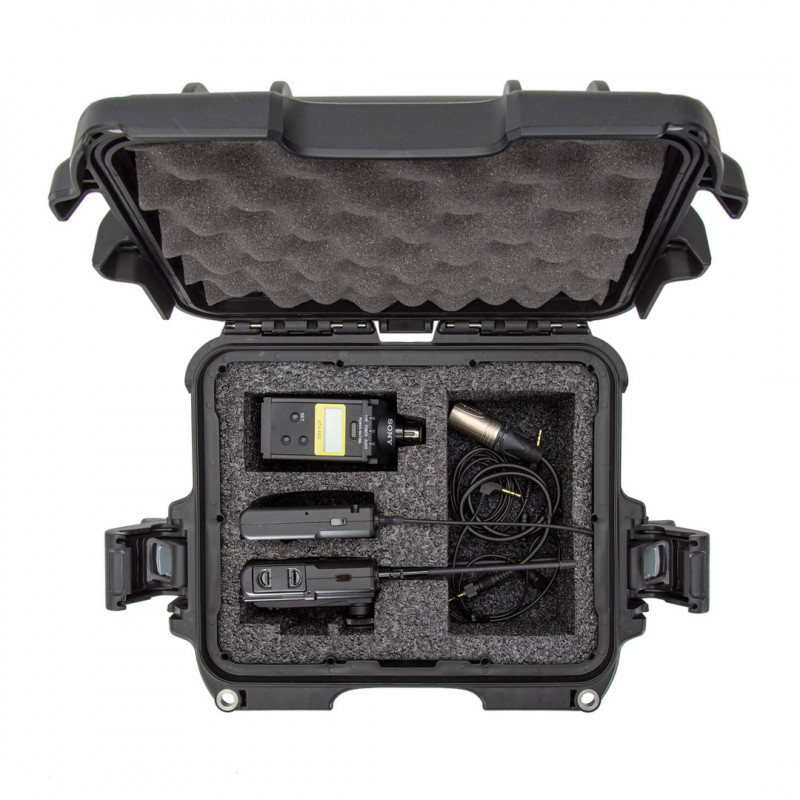 Nanuk Case 905 with foam for Sennheiser EW/Sony UWP/Senal System Transit & Equipment Cases 1951015-a Nanuk