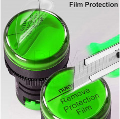 Indicator light AD16-22DS 12-24V AC/DC green led Spies and warning lights 08040334 DHM