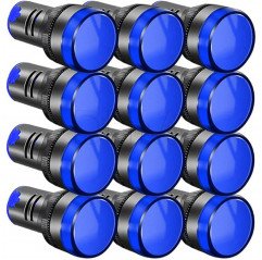 AD16-22DS 12-24V AC/DC Anzeigelampe blau led Spione und Warnlichter 08040335 DHM