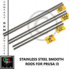 Prusa i3 guías lisas de acero inoxidable 8 mm barras de acero inoxidable Reprap 3Dprinter Impresión 3d 18011002 DHM