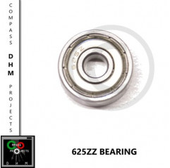 2 PIEZAS Rodamiento de bolas radial 625 zz rodamientos de bolas 625ZZ 5*16*5mm Reprap 3D Impresión 3d 18010413 DHM