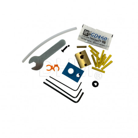 Blocchetto riscaldante in rame V6 Blocco fusore10020105 DHM