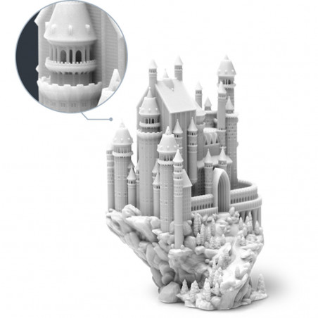 Phrozen Aqua-Harz Schnee-Grau 8K (1KG)