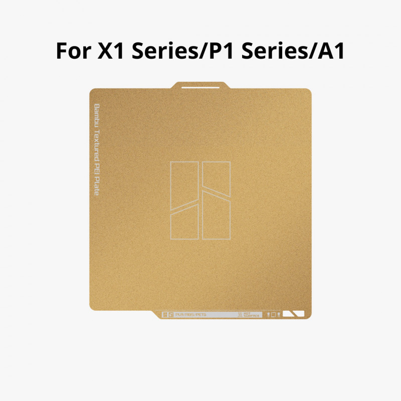 Textured PEI plate Series X1 / Series P1 / A1 - Bambu Lab Magnetic planes and PEI 19780006