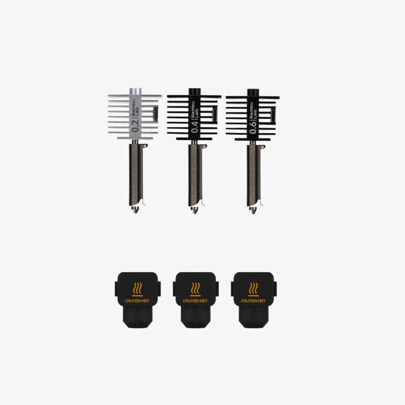 Bausatz Hotend 0,2mm SS / Hotend 0,4mm HS / Hotend 0,6mm HS A1 - Bambu Lab Bambu Lab 19780023
