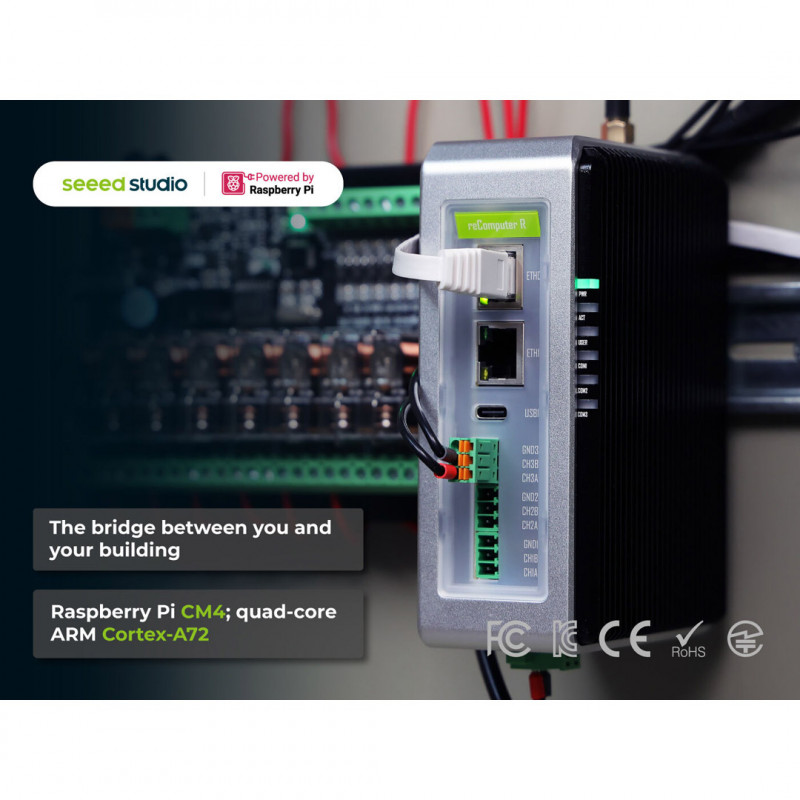 reComputer R1000 Serie - Seeed Studio Hardware für künstliche Intelligenz 19011294 reComputer R1000 Serie - Seeed Studio Hardware für künstliche Intelligenz 19011294