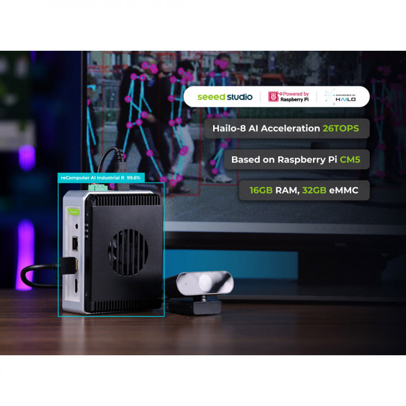 reComputer R2000 Serie - Seeed Studio Hardware für künstliche Intelligenz 19011295 reComputer R2000 Serie - Seeed Studio Hardware für künstliche Intelligenz 19011295