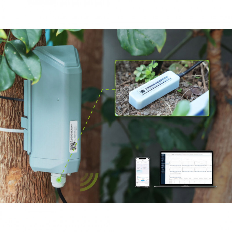 Bodenfeuchte-, Temperatur- und Poren-EC-Sensor - Seeed Studio Wireless & IoT 19011284 Bodenfeuchte-, Temperatur- und Poren-EC-Sensor - Seeed Studio Wireless & IoT 19011284