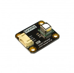 Gravedad: I2C SCD41 Sensor infrarrojo de dióxido de carbono / CO2 (400 - 5000 ppm) - DFRobot DFRobot 20150006 DFRobot