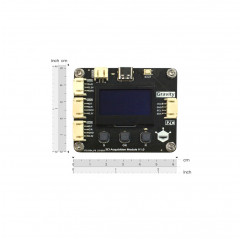 Gravity: Science Data Acquisition (SCI DAQ) Module - Screen Display, Plug-and-play, Data Logging - D DFRobot 20150008 DFRobot