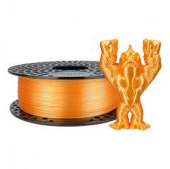 PLA Silk Orange Flame 1.75mm Filament - FDM 3D Printing Filament AzureFilm