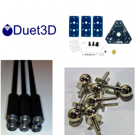 BUNDLE Duet3D Efector Delta Smart / Terminales de bola / Brazos delta Magball de Haydn Huntley Duet 3D 19240048 Duet3D