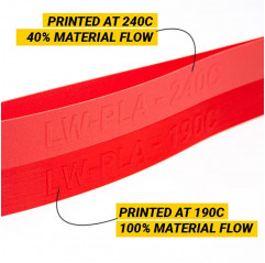 LW-PLA ROUGE 1.75mm - ColorFabb Specials PLA ColorFabb 1915040-b ColorFabb