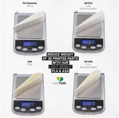 LW-PLA NATURAL 1.75mm - ColorFabb Specials PLA ColorFabb1915011-d ColorFabb LW-PLA NATURAL 1.75mm - ColorFabb Specials PLA ColorFabb1915011-d ColorFabb