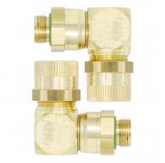 Eisele Flüssigkeitsfittings (2 PCS) - Slice Engineering