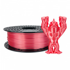 Red PLA Silk Filament 1.75mm - filament for FDM 3D printing AzureFilm
