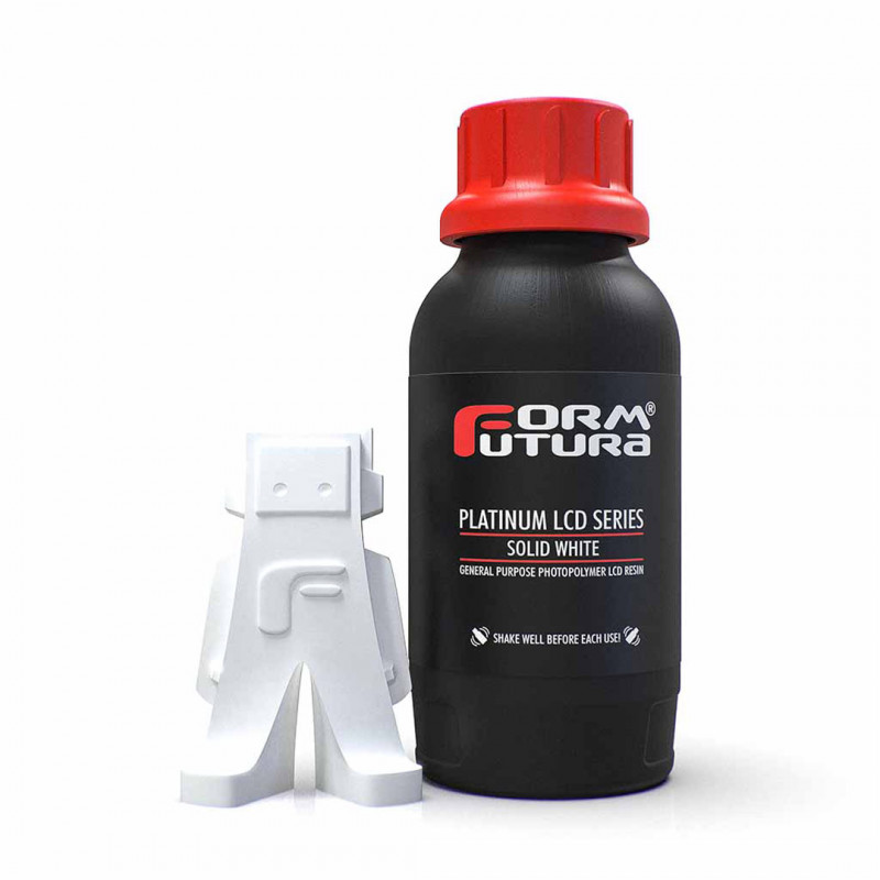 Platinum LCD Resin - General Purpose - Solid White - Formfutura Standard LCD Series19160685 Formfutura Platinum LCD Resin - General Purpose - Solid White - Formfutura Standard LCD Series19160685 Formfutura