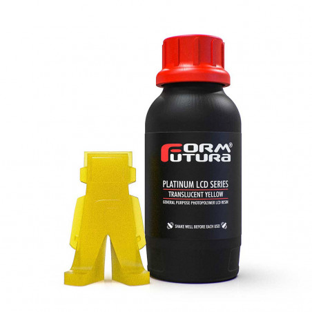 Platinum LCD Resin - General Purpose - Translucent Yellow - Formfutura