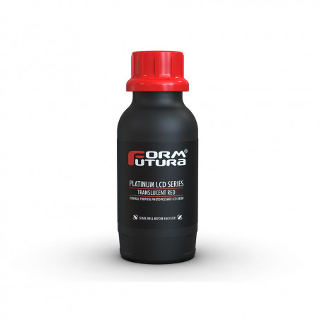 Platinum LCD Resin - General Purpose - Translucent Red - Formfutura Standard LCD Series19160690 Formfutura