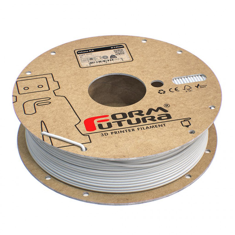 Volcano PLA - Gris claro - Formfutura PLA Volcano Formfutura 1916107-a Formfutura