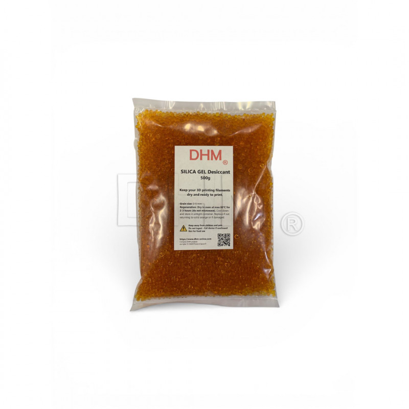 SILICA GEL Desiccant 500g - Déshydratant de silice pour les filaments d'impression 3D Stockage des filaments 18050738 DHM Pro
