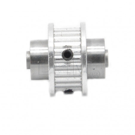 S2M SYNCHRONOUS pulley Ø 5 mm 28 teeth H6 Toothed pulleys GT2 05011002 DHM