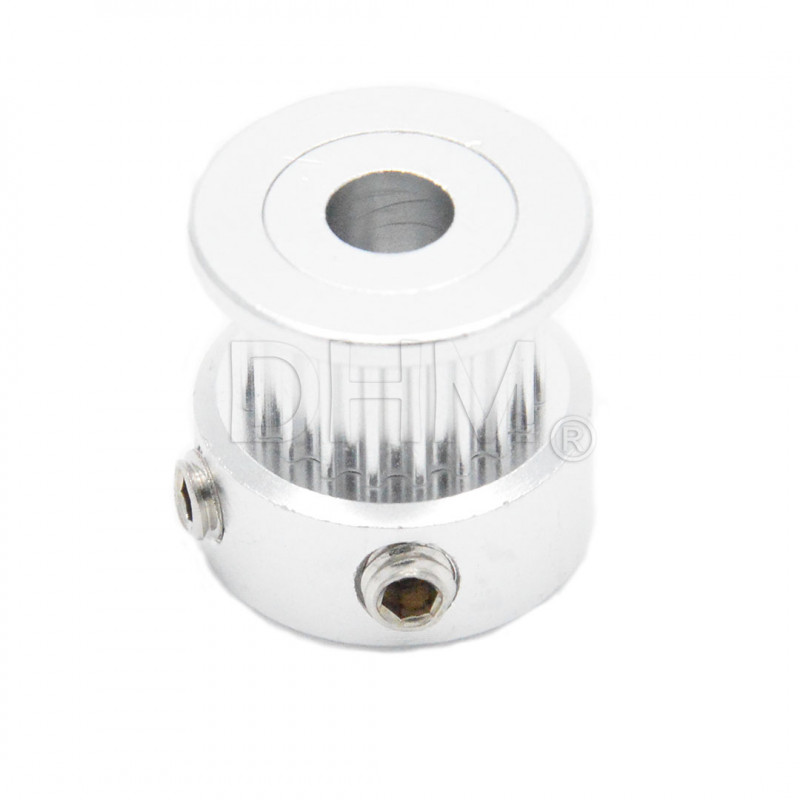 Polea GT2 Ø 6.35mm 20 dientes H6 Poleas dentadas GT2 05010202 DHM