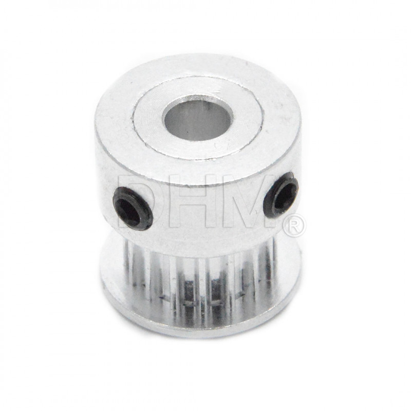 GT2 Riemenscheibe Ø 6,35mm 20 Zähne H10 Gezahnte Riemenscheiben GT2 05010603 DHM