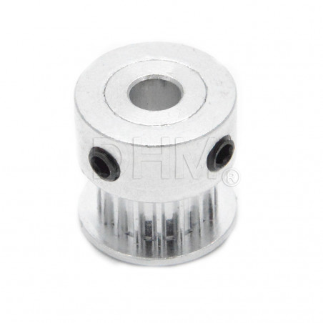 GT2 Riemenscheibe Ø 6,35mm 20 Zähne H10 Gezahnte Riemenscheiben GT2 05010603 DHM