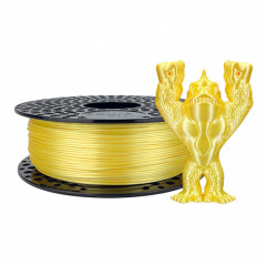 Filament PLA Silk Yellow 1.75mm - FDM 3D printing filament AzureFilm