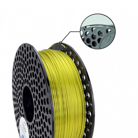 Filament PLA Silk Jungle Gold 1.75mm - FDM 3D printing filament AzureFilm