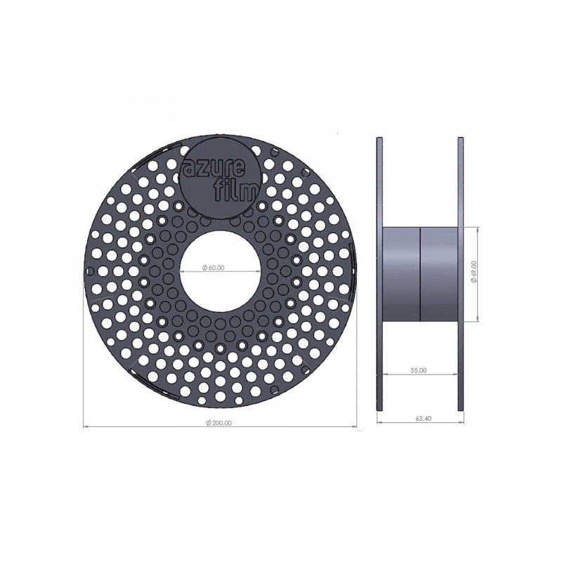 PLA Filament 1.75mm Gelb - FDM 3D Druck Filament AzureFilm PLA AzureFilm 1928006-a AzureFilm