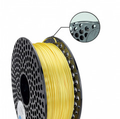 PLA Silk Yellow Filament 1.75mm - FDM 3D Printing Filament AzureFilm