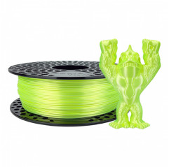 PLA Silk Lime filament 1.75mm - FDM 3D printing filament AzureFilm