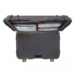 Estuche Nanuk 938 para pistola 6 UP con organizador de tapa