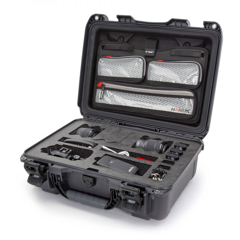 Nanuk Case 925 DSLR Camera with lid organizer Contenitori per strumentazione e trasporto1951065-a Nanuk Nanuk Case 925 DSLR Camera with lid organizer Contenitori per strumentazione e trasporto1951065-a Nanuk