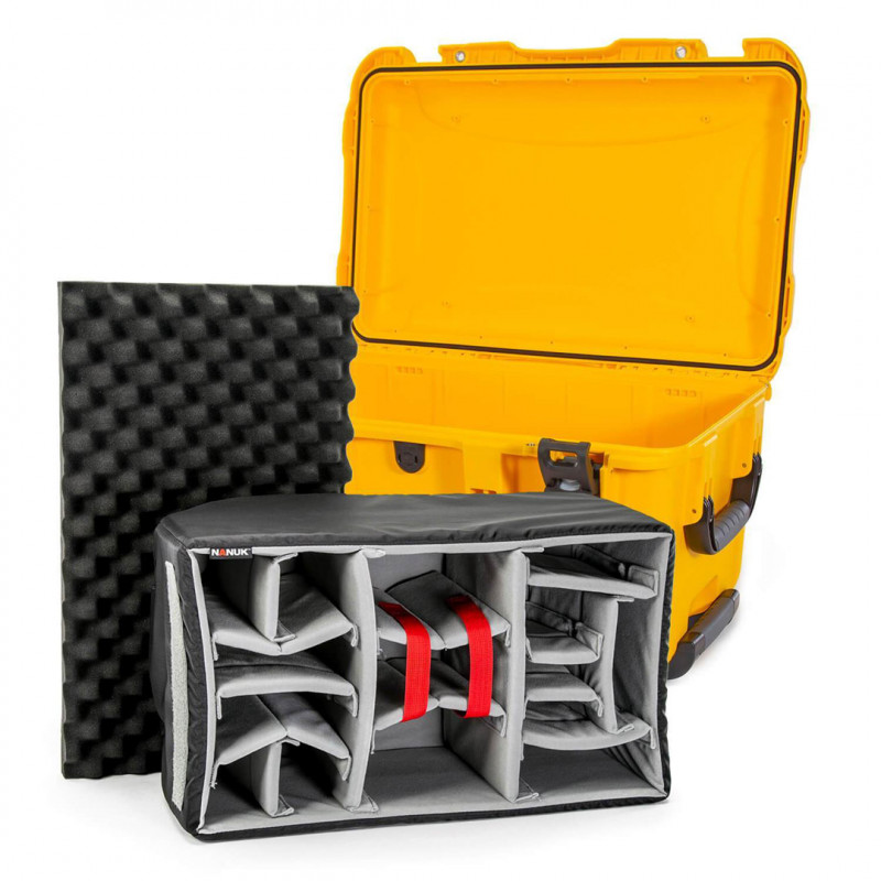 Maletín Nanuk 938 con separador acolchado Cajas de Tránsito y de Equipamiento 1951090-b Nanuk Maletín Nanuk 938 con separador acolchado Cajas de Tránsito y de Equipamiento 1951090-b Nanuk