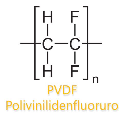 PVDF - fluoruro de polivinilideno
