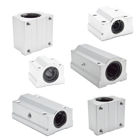 Linear bushings with closed housing unit