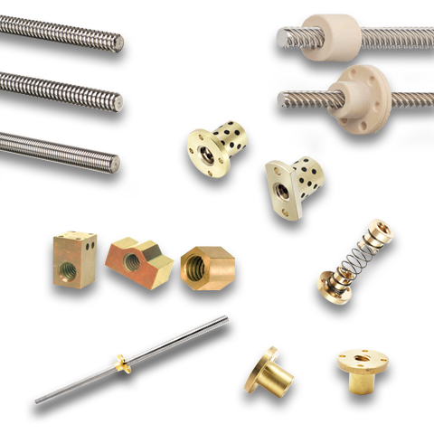 Trapezoidal screws