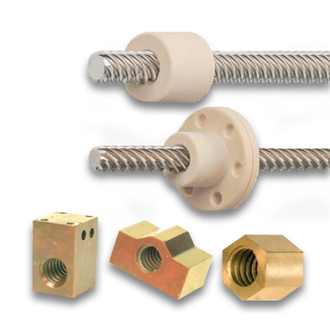 Trapezoidal screws T10