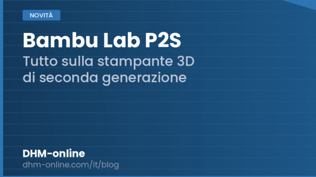 Bambu Lab P2S: tutto quello che c’è da sapere sulla nuova stampante 3D Bambu