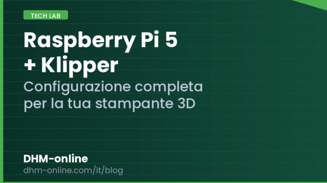 Raspberry Pi 5 per Klipper: guida completa alla configurazione