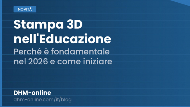 Stampa 3D nell’educazione: come introdurla a scuola