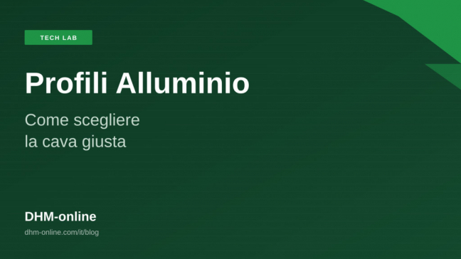 Elegir la ranura correcta del perfil de aluminio